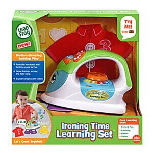 NEW IN BOX Leapfrog Ironing Time Learning Set for 18M+